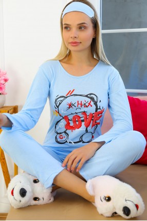 Pijama Takımı Mavi
