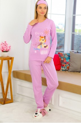 Pijama Takımı Lila
