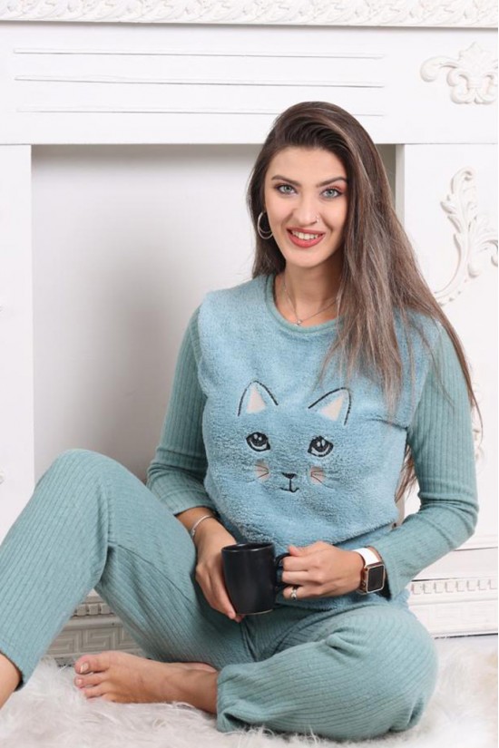 Welsoft Pijama Takımı Mint