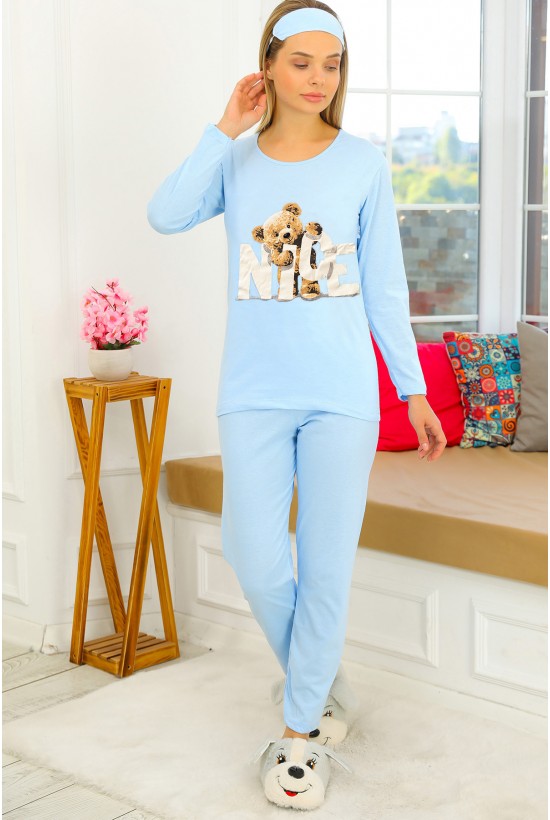 Pijama Takımı Mavi